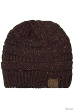 Load image into Gallery viewer, CC Cable Knit Confetti Beanie