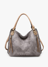 Load image into Gallery viewer, Jen &amp; Co Connar Tote Grey
