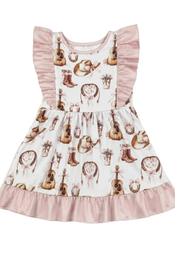 Wildrose Cowgirl Girls Dress