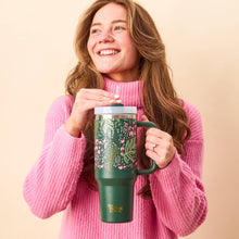 Load image into Gallery viewer, Take Me Everywhere 40 oz Tumbler-Jolly Sprig Green