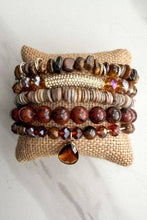 Load image into Gallery viewer, Dylan Designs - Firenza Bracelet Set: Ash