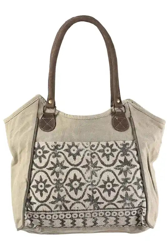 OHLAY Tote Upcycled Canvas Bag