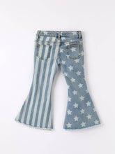 Load image into Gallery viewer, Little Miss Firecracker Flare Jeans