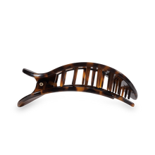 Load image into Gallery viewer, TELETIES - Round Flat Hair Clip | Medium | Tortoise