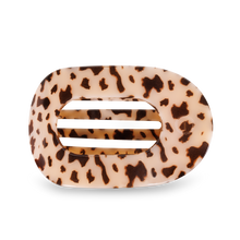 Load image into Gallery viewer, TELETIES - Round Flat Hair Clip | Large | Blonde Tortoise