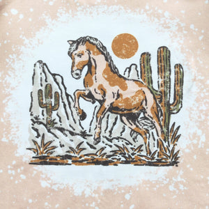 Desert Horse Baby Romper