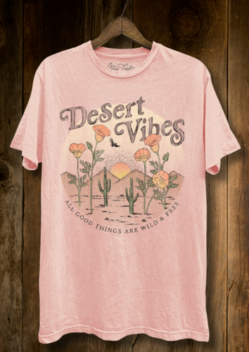 Desert Vibes Mineral Wash Tee