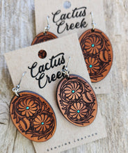 Load image into Gallery viewer, Laura Handmade Leather Earrings