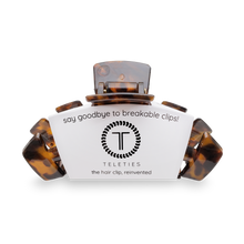 Load image into Gallery viewer, TELETIES - Classic Hair Clip | Large | Tortoise