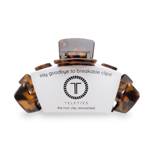 Load image into Gallery viewer, TELETIES - Classic Hair Clip | Large | Tortoise