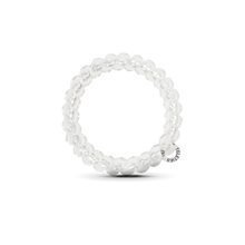 Load image into Gallery viewer, TELETIES - Crystal Clear - Large Spiral Hair Coils, Hair Ties, 3-pack