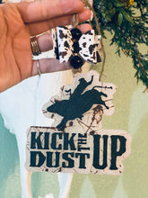 Load image into Gallery viewer, Kick Up The Dust Car Freshie: Leather