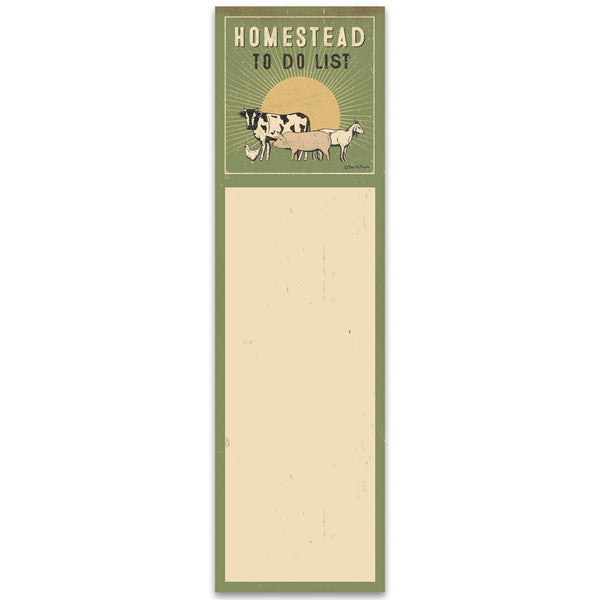 Primitives by Kathy - Homestead To Do List Pad