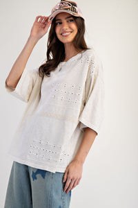 The Meadowlark Eyelet Top