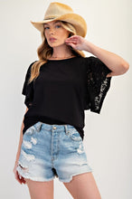 Load image into Gallery viewer, The Midnight Lace Top