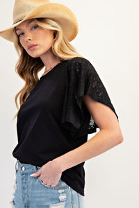The Midnight Lace Top