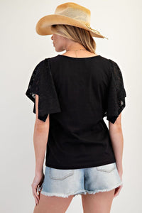 The Midnight Lace Top