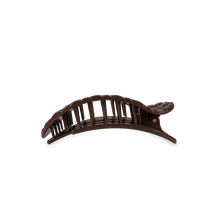 Load image into Gallery viewer, TELETIES - Flat Round Hair Clip | Small | Truly Taupe Quilted