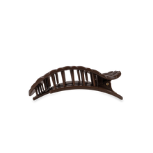 Load image into Gallery viewer, TELETIES - Flat Round Hair Clip | Small | Truly Taupe Quilted