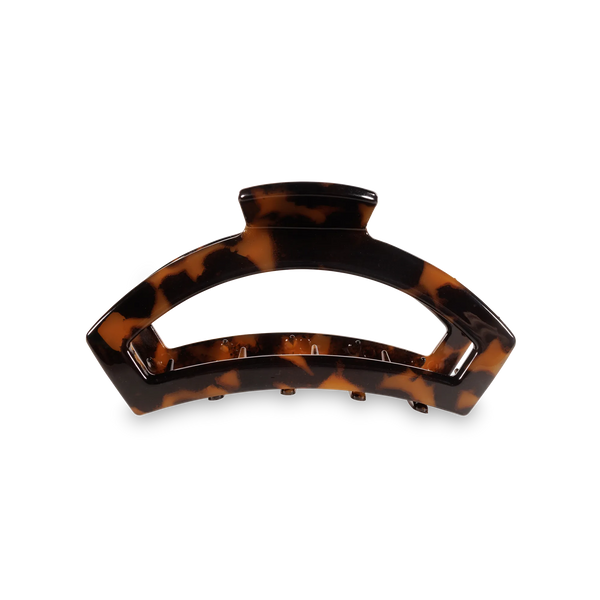 TELETIES - Open Tortoise Medium Hair Clip