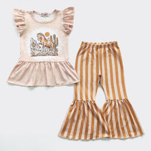 Load image into Gallery viewer, Desert Horse Girls Top + Pant Set