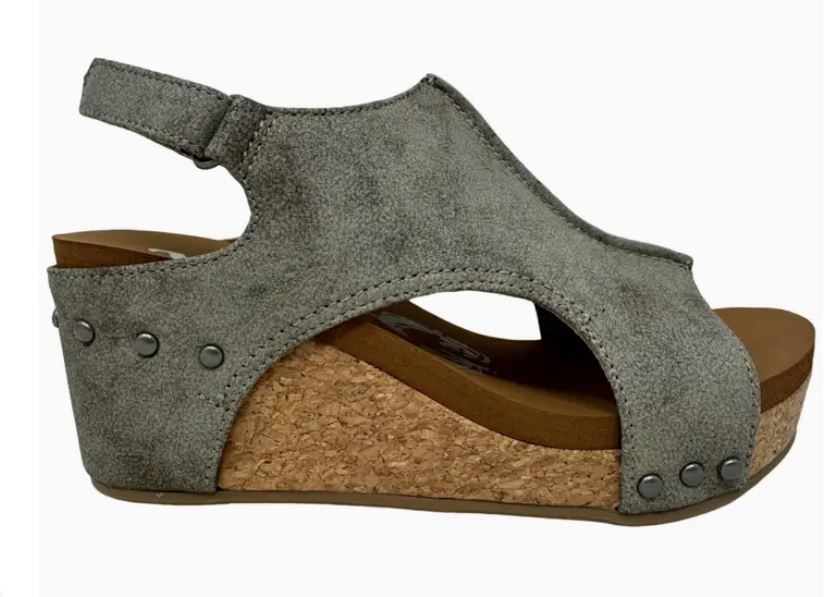 VERY G Isabella 2 Wedge - Grey