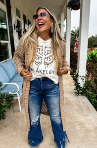 BLAKELEY Kandias Knit Cardigan Mocha