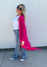 Load image into Gallery viewer, BLAKELEY Kandias Knit Cardigan Pink