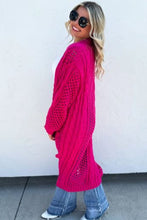 Load image into Gallery viewer, BLAKELEY Kandias Knit Cardigan Pink