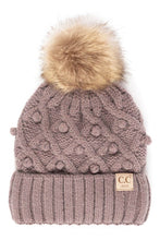 Load image into Gallery viewer, CC Bobble Beanie Kids Hat