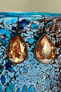 Logan Amber Earrings