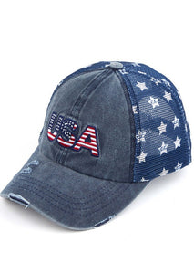 USA Patch Mesh Trucker Hat