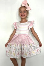 Load image into Gallery viewer, Peepy Pastel Girls Easter Dress