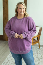 Load image into Gallery viewer, Purple Vintage Wash Pullover