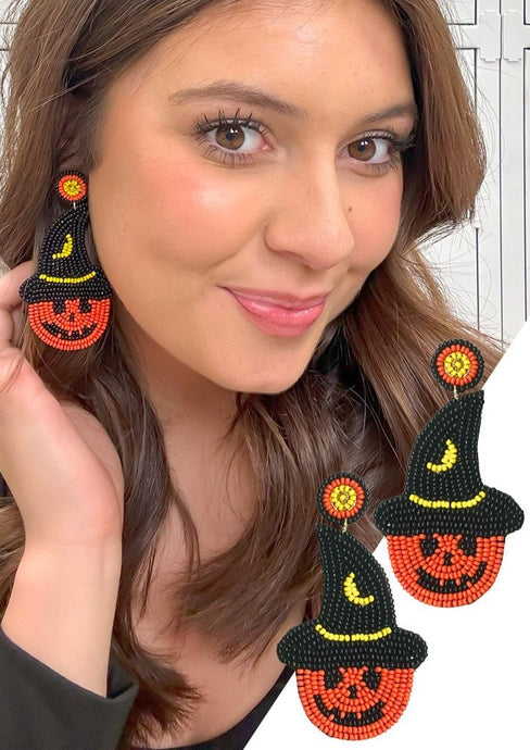 Witchy Pumpkins Earrings