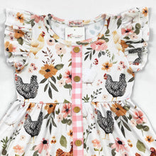 Load image into Gallery viewer, Spring Chickens Girls Dress