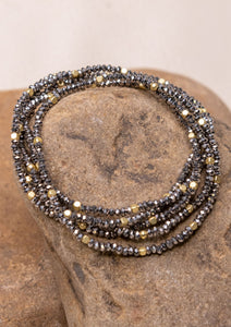 Stassie Bracelet Set Charcoal
