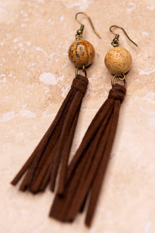 Taylor Earrings Jasper