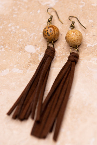 Taylor Earrings Jasper