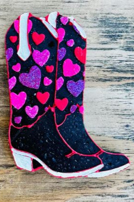 Heart Boots Car Freshie-Diva