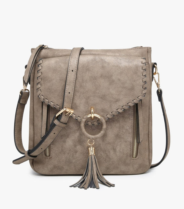 Jen & Co Whipstitch Crossbody