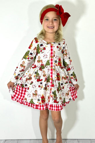 Winter Wonderland Girls Dress