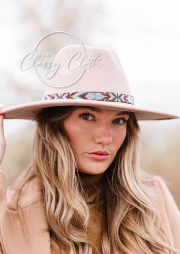 Wide Brim Hat Cappuccino