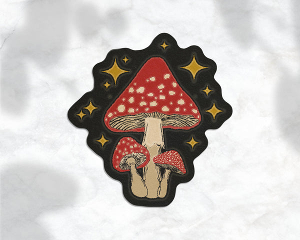 Toadstool Mushroom Sticker