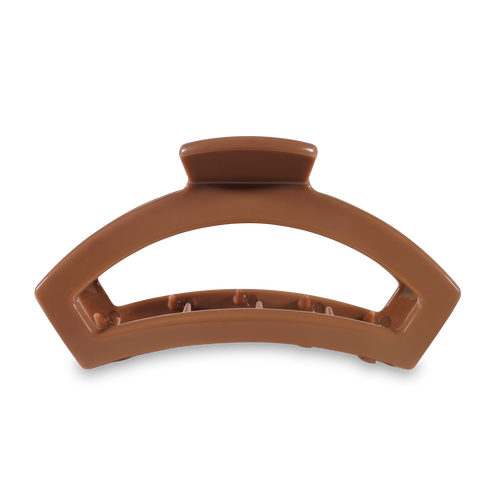 TELETIES - Open Caramel Large Hair Clip