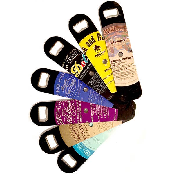Vinylux - Magnetic Vinyl Record Bottle Openers