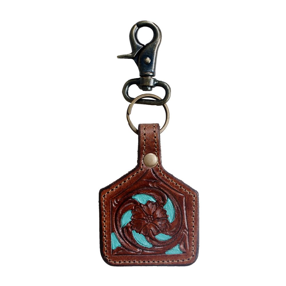 Myra Turquoise Keychain
